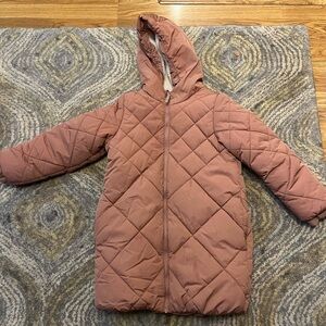 Cat & Jack Quilted Puffer Jacket - Mauve